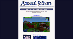 Desktop Screenshot of abnormalsoftware.com