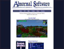 Tablet Screenshot of abnormalsoftware.com